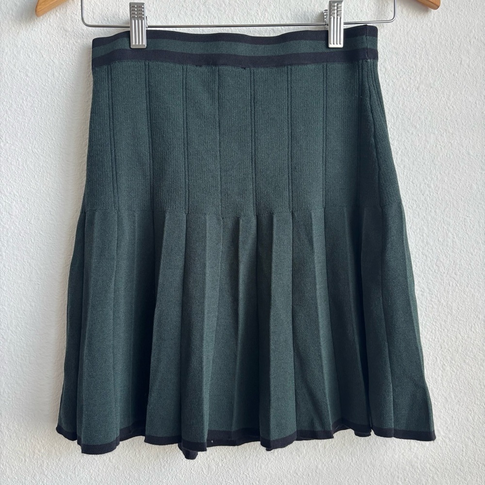 NWT House of Harlow 1960 Revolve Ribbed Green Knit Sweater Vest Skirt Set XS - Picture 8 of 12